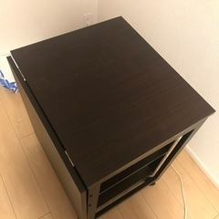 折りたたみデスク キャスター付の画像