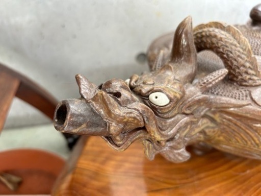 ③大きめ　龍頭をもつきゅうす30年前製造