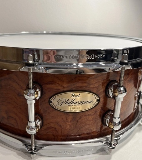 Pearl フィルハーモニック　ピュア　スネアドラム