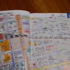 程度良　札幌　小樽など　文庫地図　定価￥７１４　USEDの画像