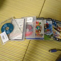 ゲームキューブ 機材一式 ソフト数本の画像