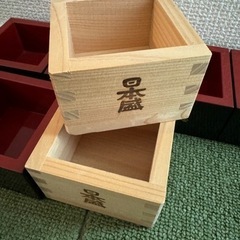 酒器　日本酒　升　白隠政宗　日本盛