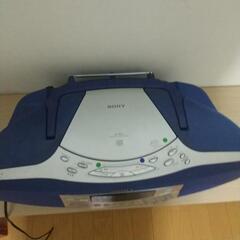 家電 ポータブルプレーヤー CDプレーヤーの画像