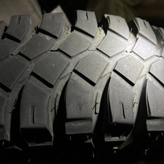 ジムニーjb23  ホイール付きマッドタイヤ４本セット