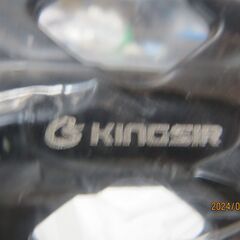 新品未使用品、KINNGSIR製黒、自転車ペダルの画像