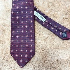 DOLCE &GABBANA ドルチェ&ガッパーナネクタイ　ロゴ入り　ドルガバ柄
の画像
