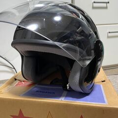 最終値下げ！ZawaKita ジェットヘルメット　黒　5７～60...