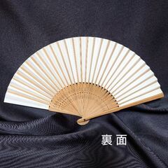 3️⃣小紋柄🪭レディース扇子／ダスキンヘルスレント♻️ほぼ未使用保管品の画像