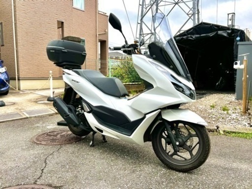 【低走行美車！動画付】　PCX125 JK05 純正グリップヒーター純正シールド、リアボックス付き！