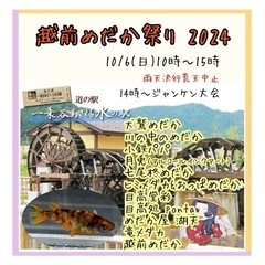 越前めだか祭り