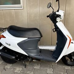引取先が決まりました　連続２０km試運転確認済！レッツ５　ラッキー案件　Vベルト新品になります！　バッテリー新品の画像