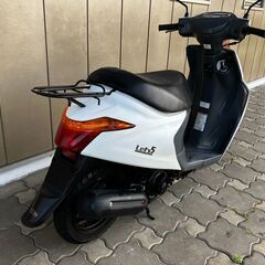 引取先が決まりました　連続２０km試運転確認済！レッツ５　ラッキー案件　Vベルト新品になります！　バッテリー新品の画像