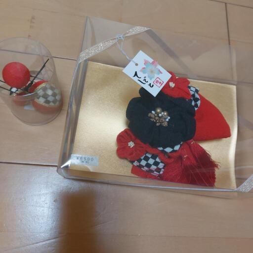 成人式使用髪飾り