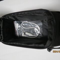 新品未使用品、自転車フレームバッグ。トップチューブバッグ、スマホやミュージックプレイヤーの収納バッグの画像