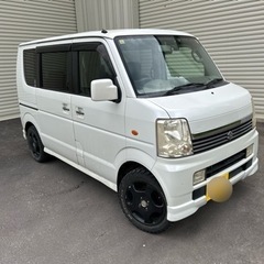 ★車検長期★エブリィワゴン★PZターボスペシャル★4WD★SUZUKI