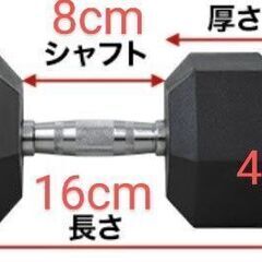鉄アレイ ダンベル 1kg×2個セット 【無料】の画像