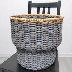 IKEAの大型バスケット　カゴ　籠