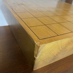 将棋盤　卓上将棋盤　一寸五分（幅約33.3cmｘ奥行36.4㎝ｘ高さ約5.7㎝）の画像