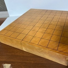 将棋盤　卓上将棋盤　一寸五分（幅約33.3cmｘ奥行36.4㎝ｘ高さ約5.7㎝）の画像