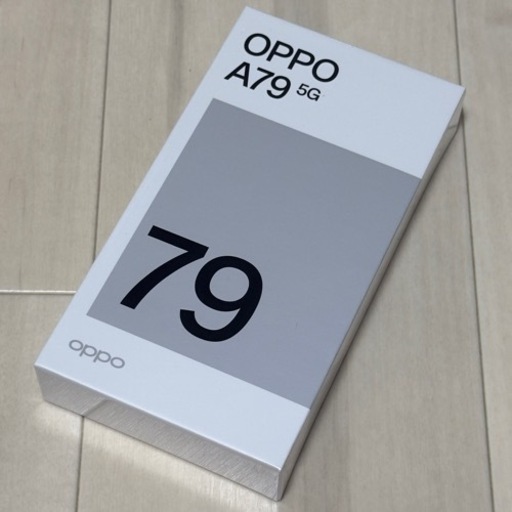 【未開封品】OPPO A79 5G ミステリーブラック ワイモバイル