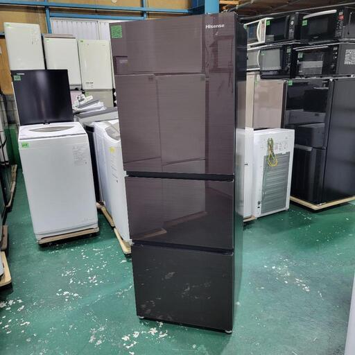 ‍♂️h060803売約済み❌6726‼️配送設置は無料‼️人気のガラストップ✨Hisense 282L 3ドア 冷蔵庫
