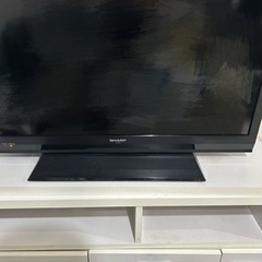 液晶テレビ+テレビ台の画像