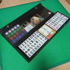 麻雀牌・麻雀マット★中古品