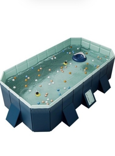 新型 折り畳み式 大型プール 空気　入れ不要 家庭用 子供用 ペット用プール（もしくは
希望金額を教えてください）