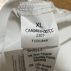 カップシー レディース フローラル レース スカラップ V ネック Tシャツ カジュアル 長袖 ブラウス トップスの画像