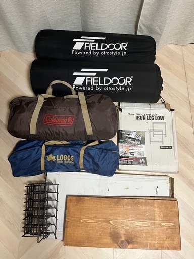 キャンプ道具一式、セット、まとめ売り　【エママット無し】