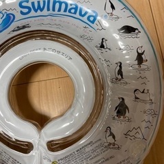 スイマーバ　首リング　ペンギン柄の画像