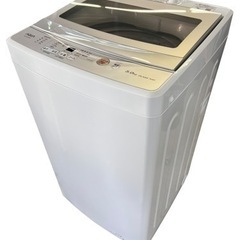 NO.1618 【2021年製】 AQUA 全自動洗濯機 5kg AQW-GS50J 生活家電 家電 中古