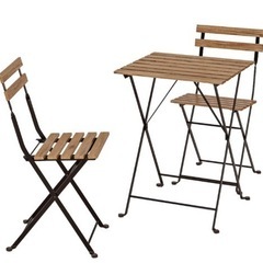 IKEA 屋外テーブルチェア