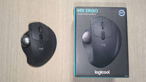 ロジクール ワイヤレス トラックボール MX ERGO MXTB1d Bluetooth Unifying 無線 8ボタン 高速充電式