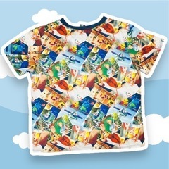 トイストーリー4 総柄Tシャツ　4Lの画像