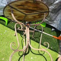 ガーデニングテーブル&椅子の画像