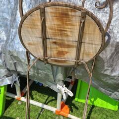 ガーデニングテーブル&椅子の画像