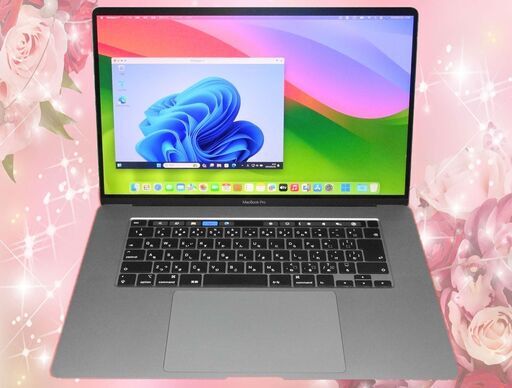 【二刀流】8コア i9 MacBook Pro ＆ Windows11 Pro メモリ64GB SSD512GB 指紋認証（Touch