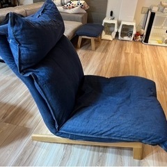 【無印良品】ハイバックリクライニングソファの画像