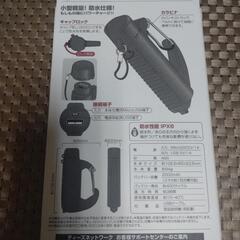 【カラビナ型】モバイルバッテリー　充電器の画像