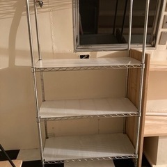 スチールラック2つセットの画像