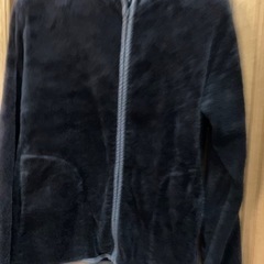 黒160男子女子フリース