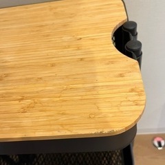 IKEA ワゴン　ロースコグ　ボーグスマ　黒の画像