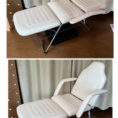最終値下げ⭐️格安（中古•美品）美容マッサージ椅子兼ベッドの画像