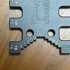 テノンカードゲージメトリック 計測ツール定規の画像