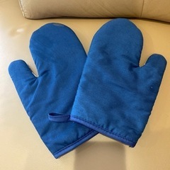 キッチン ミトン 鍋つかみ 【両手用】の画像