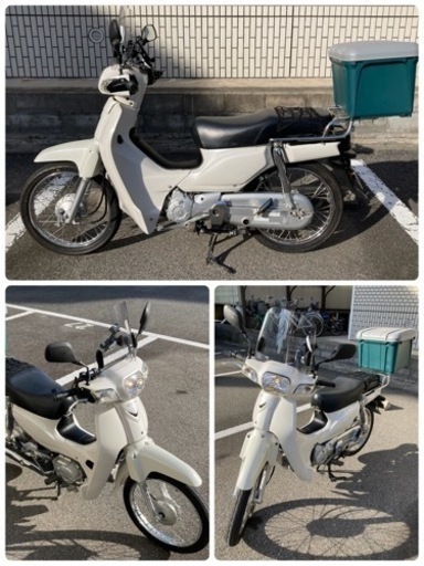 自賠責R9/6付き☆ホンダスーパーカブ110/JA10インジェクション/リアボックス&グリップヒーター付き
