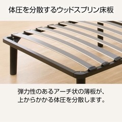 【お話中】ニトリ 脚付きマットレス シングルベッド 1つ2000円の画像