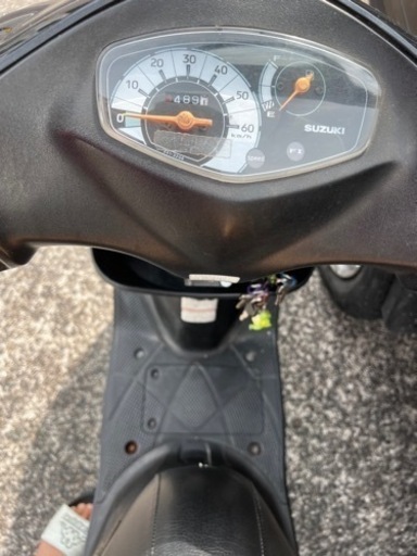 原付バイクスズキアドレス　v50