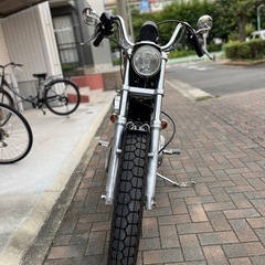 ハーレー883スポーツスターキャブ車の画像